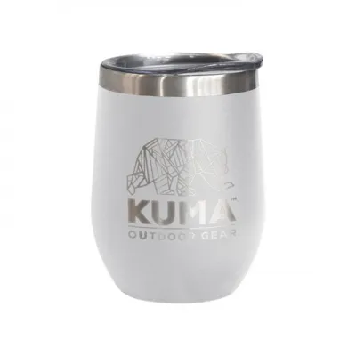 Prenosni kozarec KUMA bel